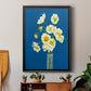 Ice Poppies - Modern Framed Canvas Print