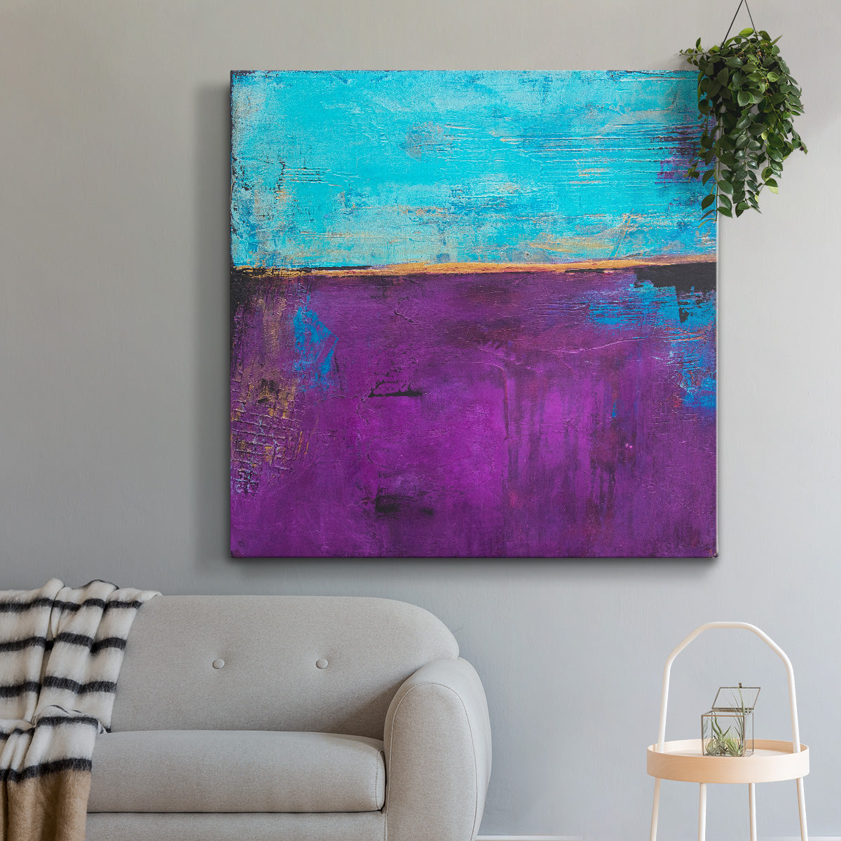 Purple Velvet - Canvas Art Print