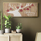 Dashing Through The Snow - Floater Framed Canvas Print