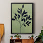 Earthly Botanical I - Modern Framed Canvas Print
