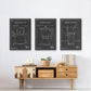 Morning Routine IV - Floater Framed Canvas Set