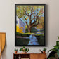 Spring in New England - Modern Framed Canvas Print