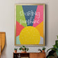 Sharing Sunshine - Modern Framed Canvas Print