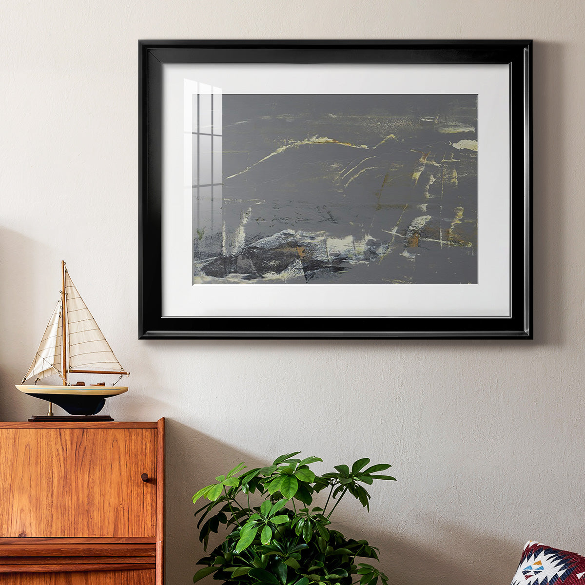 Mystique Abstract I Premium Framed Print - Ready to Hang