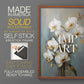 Floral Study Series LXV - Restickable Framed Art Set