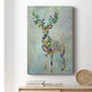 Fantastic Florals Deer, Full - Canvas Art Print