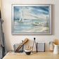 Subtle Sail - Modern Framed Canvas Print