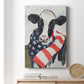 American Cow I Premium Gallery Wrapped Canvas - Ready to Hang