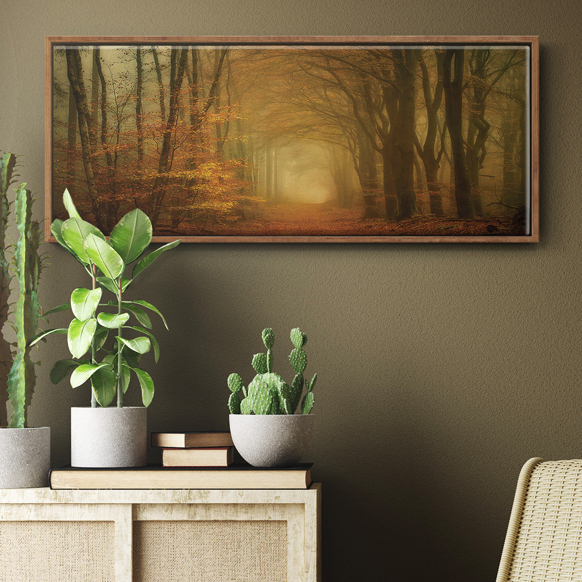Early Light - Floater Framed Canvas Print