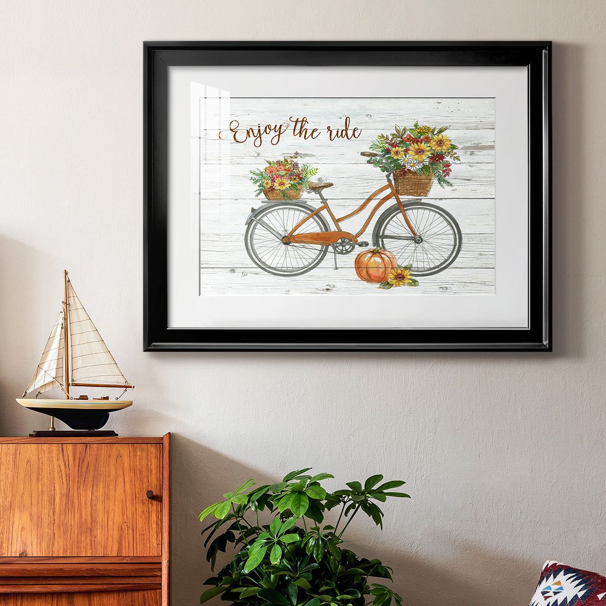 Harvest Bike Premium Framed Print - Ready to Hang