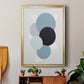 Shapely Blues II - Modern Framed Canvas Print