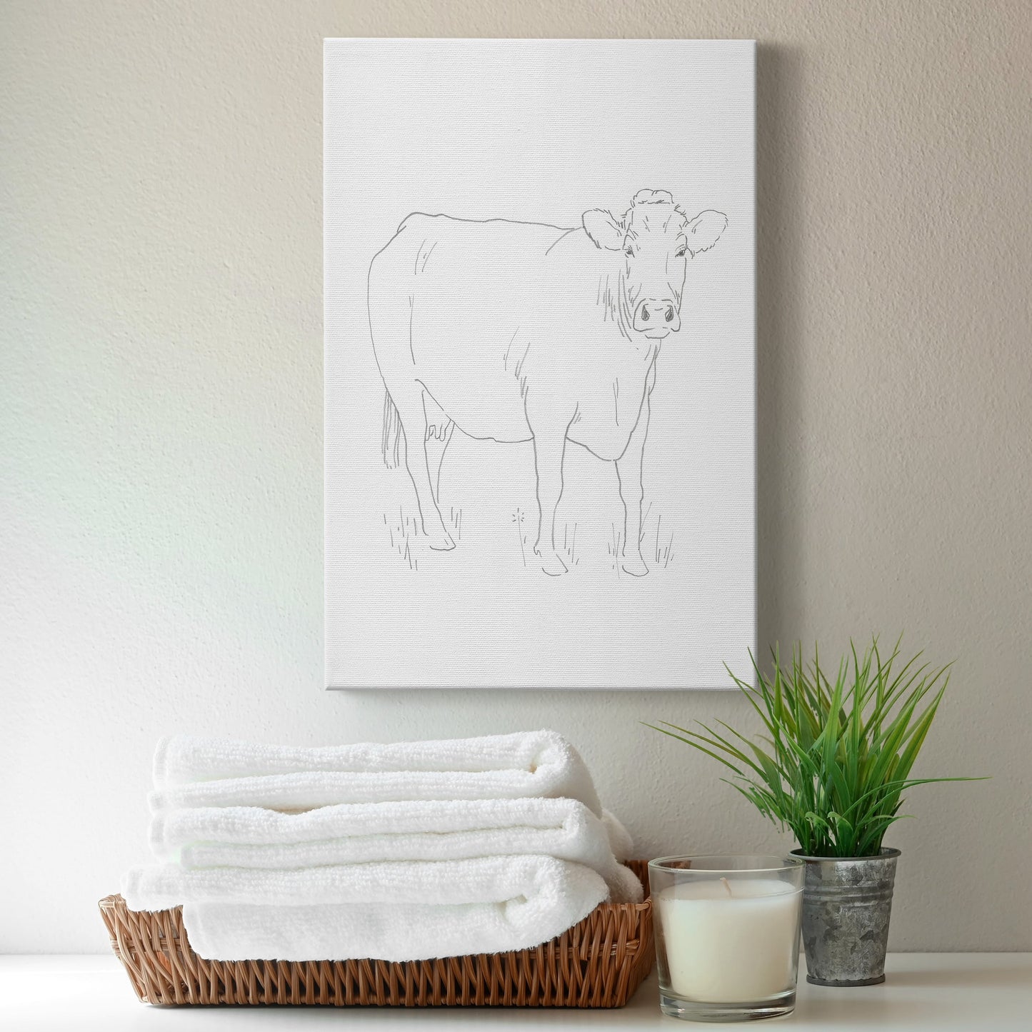 Limousin Cattle III  Premium Gallery Wrapped Canvas - Ready to Hang