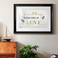 Small Things Gold Premium Framed Print - Ready to Hang