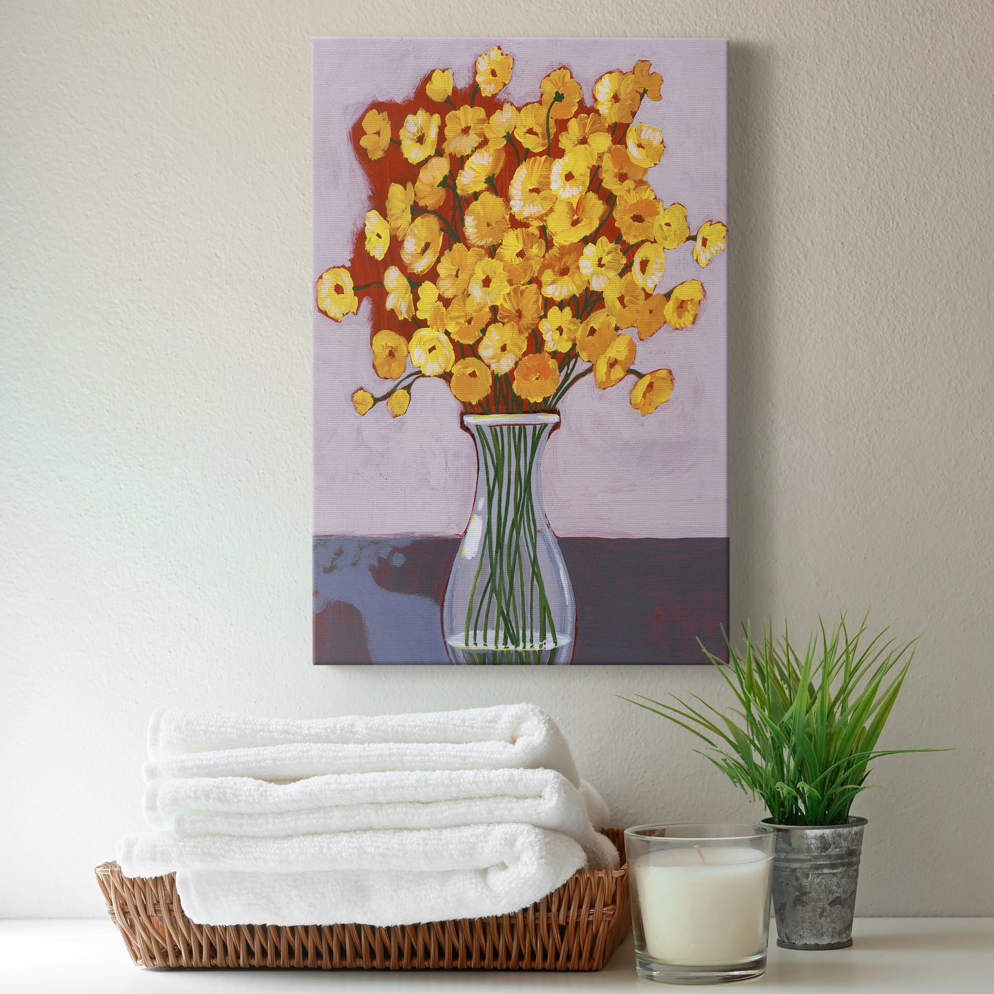 Daisy Bouquet I - Canvas Art Print