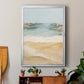 Tranquil Beach II - Modern Framed Canvas Print