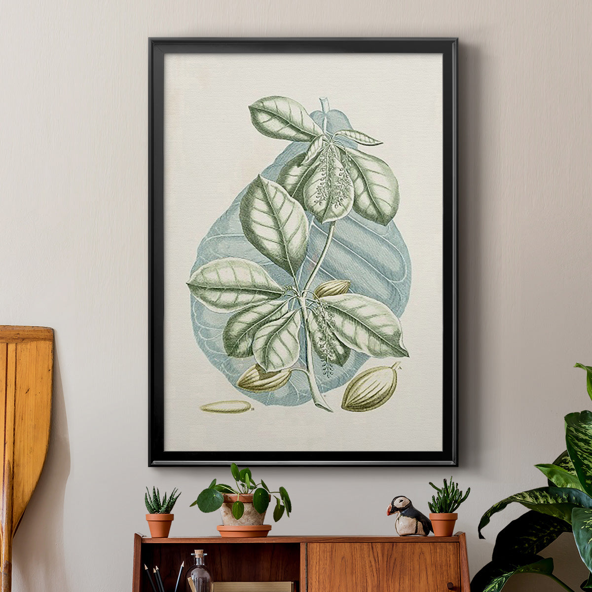 Buchoz Tropicals VI - Modern Framed Canvas Print