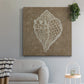 Embroidered Shells I - Canvas Art Print