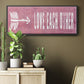 Love Each Other - Floater Framed Canvas Print