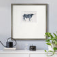 Long Horn Alt V2 - Double Matboard Framed Print