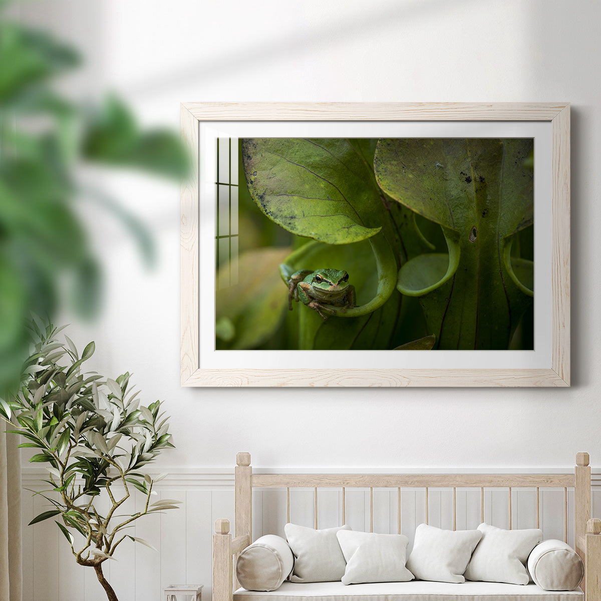 Arboreal Refuge - Barnwood Framed Art Print
