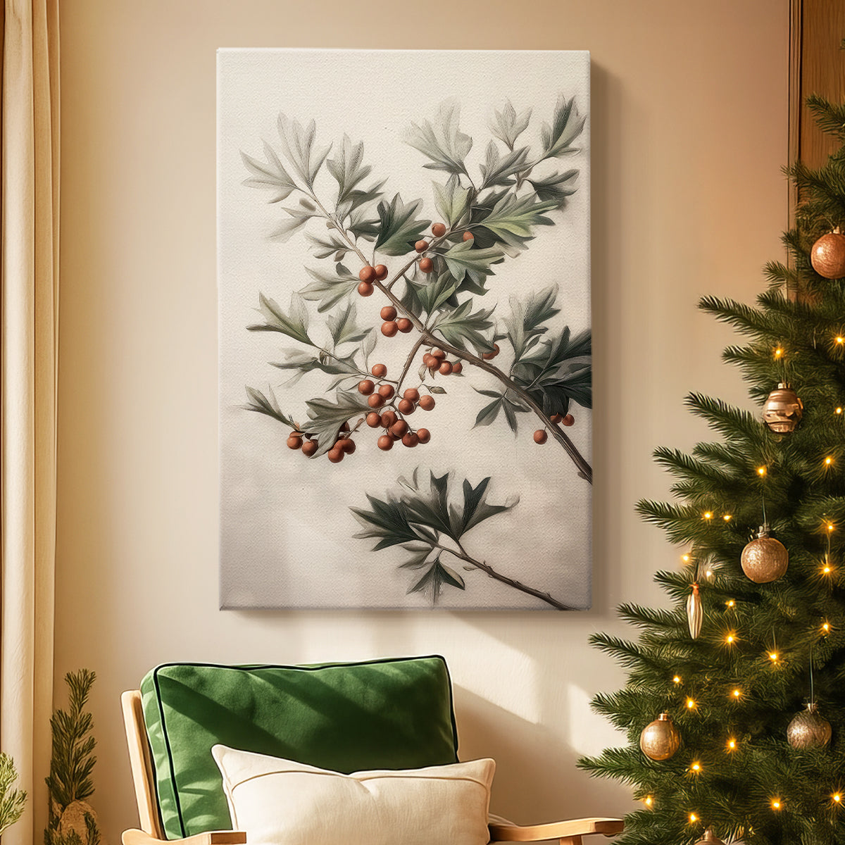 Golden Whisper of Dawn - Canvas Art Print