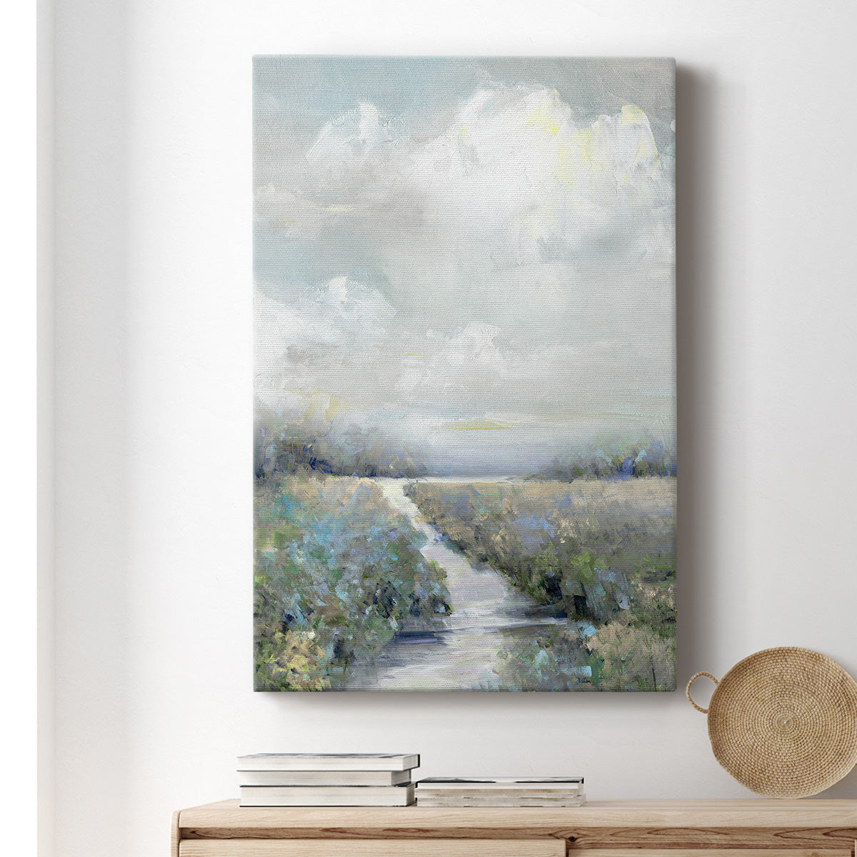 Peninsula Path Premium Gallery Wrapped Canvas - Ready to Hang