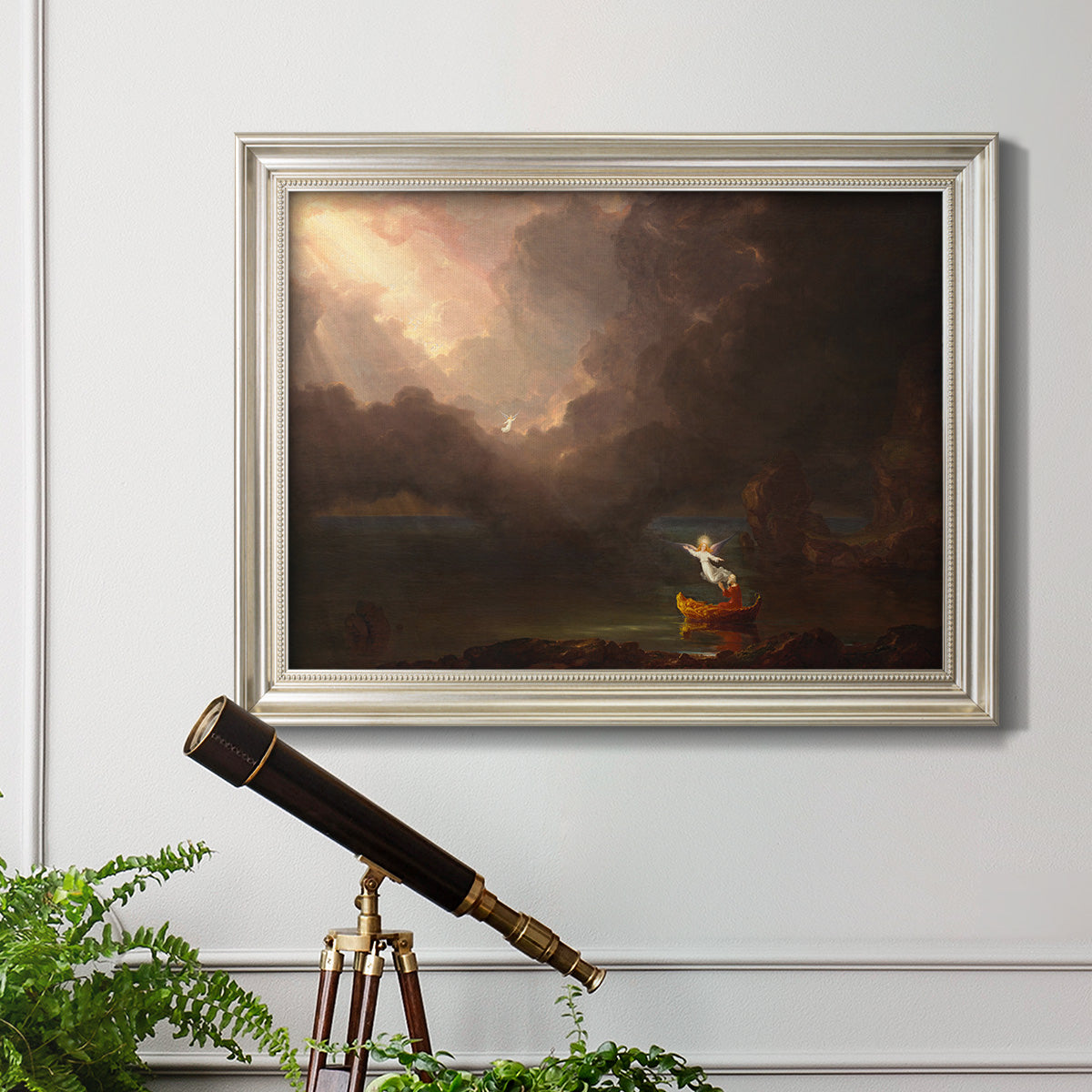 The Voyage of Life - Ornate Framed Canvas Print