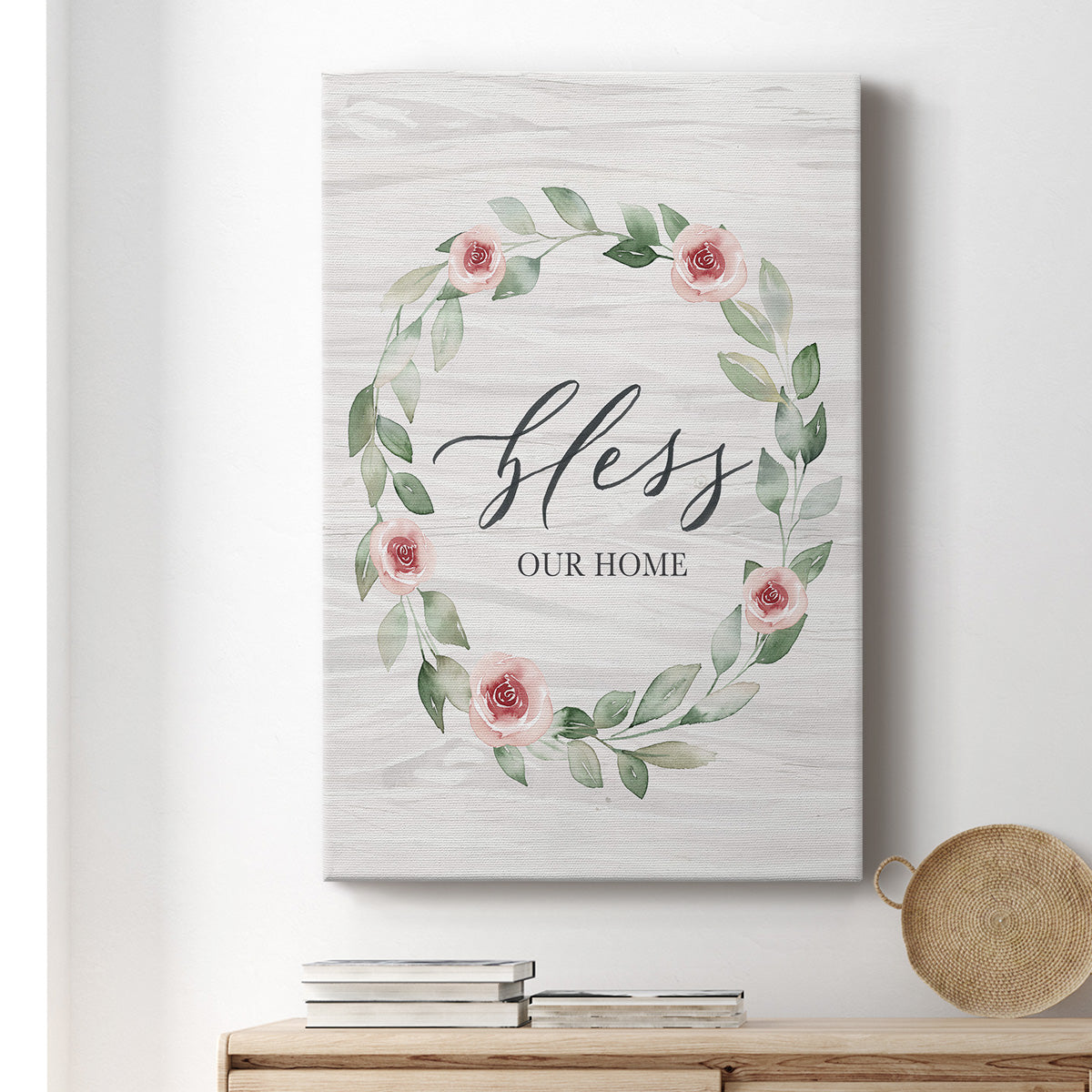 Bless Our Home - Canvas Art Print