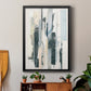 Paper Strata I - Modern Framed Canvas Print