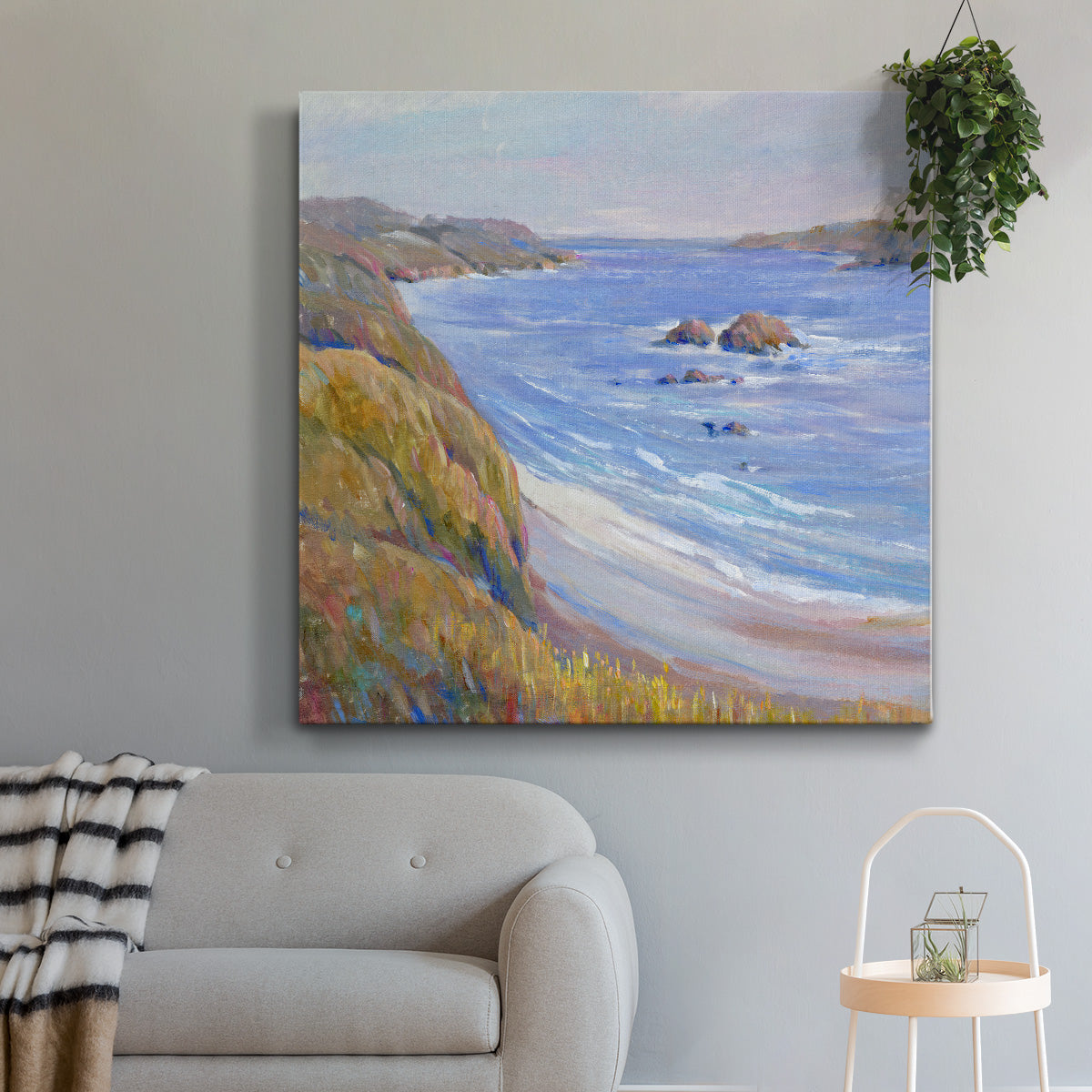 Along the Coast I-Premium Gallery Wrapped Canvas - Ready to Hang