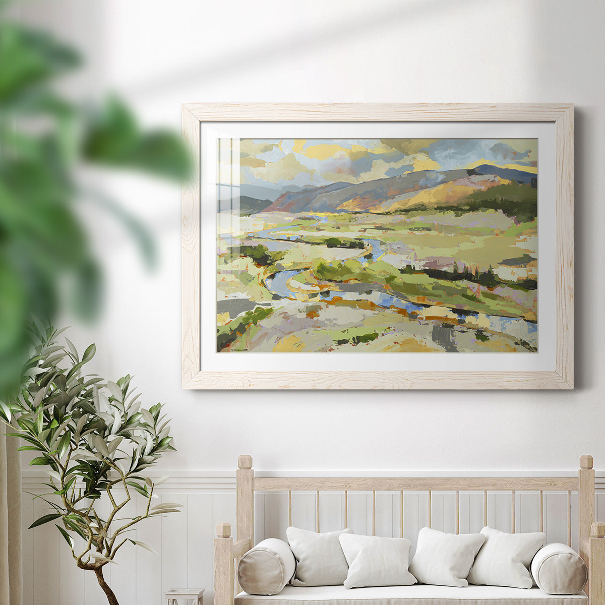 Mile Ten - Barnwood Framed Art Print