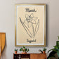 Birth Month III - Modern Framed Canvas Print