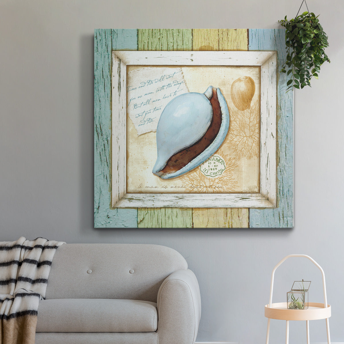 Sea Treasures IV-Premium Gallery Wrapped Canvas - Ready to Hang