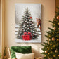 Twilight of Frostlit Icicles - Canvas Art Print
