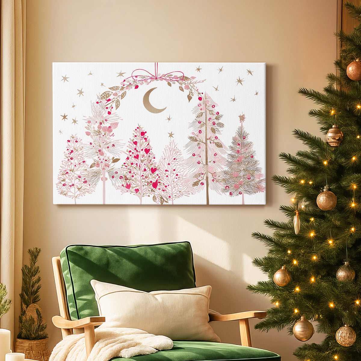 Silver Eve Chapel - Canvas Art Print