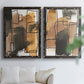 Retro Vibe I - Premium Framed Canvas 2 Piece Set - Ready to Hang