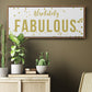 Fabulous - Floater Framed Canvas Print