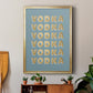 Vodka - Modern Framed Canvas Print