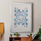 Monochrome Terra Mesa Tile I - Modern Framed Canvas Print