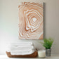 Wood Grain Suminagashi I Premium Gallery Wrapped Canvas - Ready to Hang