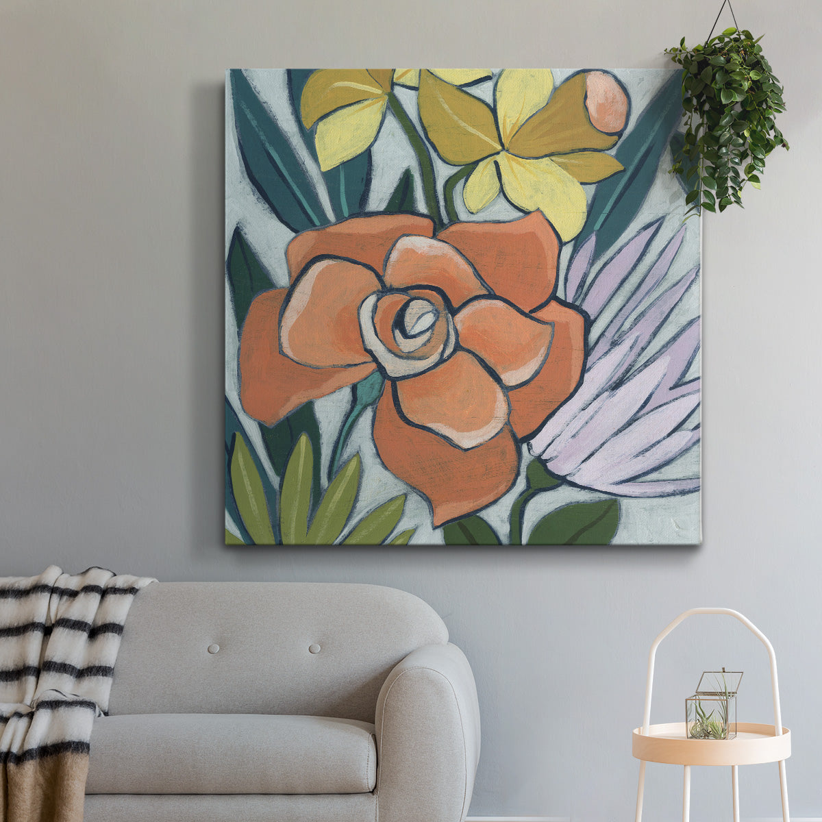 Window Box Garden II - Canvas Art Print