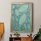 Blue Orbs II - Modern Framed Canvas Print