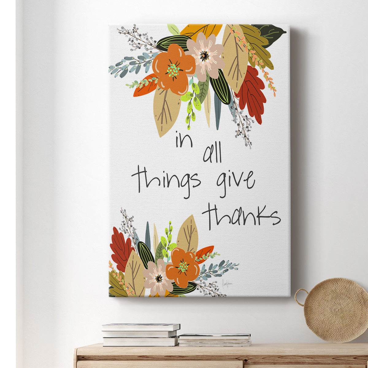 Illustrated Impressions I - Canvas Art Print