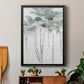 Impasto Tree Line I - Modern Framed Canvas Print