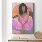 Curly Lady IV Premium Gallery Wrapped Canvas - Ready to Hang