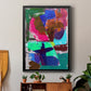 Brights Strokes III - Modern Framed Canvas Print