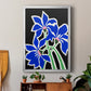 Pop Flowers IV - Modern Framed Canvas Print