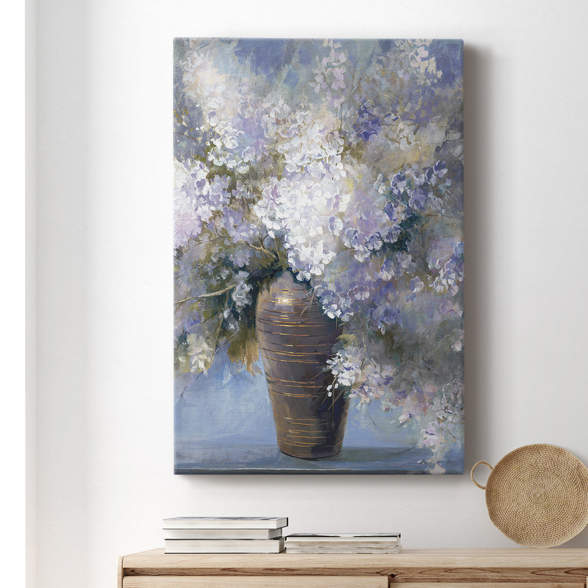 Lavender Explosion Revisited - Canvas Art Print