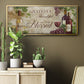 Grateful Wine - Floater Framed Canvas Print