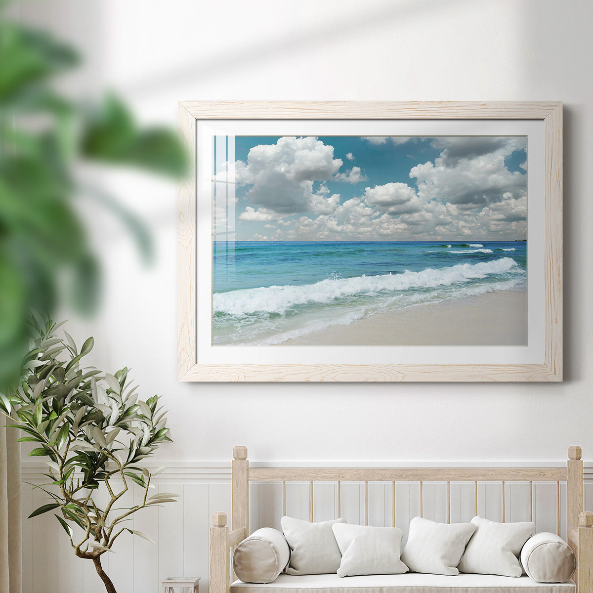 Beach Bliss - Barnwood Framed Art Print